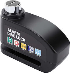 Avizar Anti-Diebstahl Motorrad Scheibenbremse Schloss 110 Db Alarm In Zinklegierung Schwarz