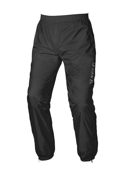 Seca Typhoon Black Rain Motorcycle Pants Size Xl