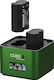 Hähnel Procube 3 Twin Ladegerät Fujifilm