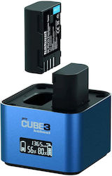 Hahnel Procube 3 Doppeltes Ladegerät Panasonic