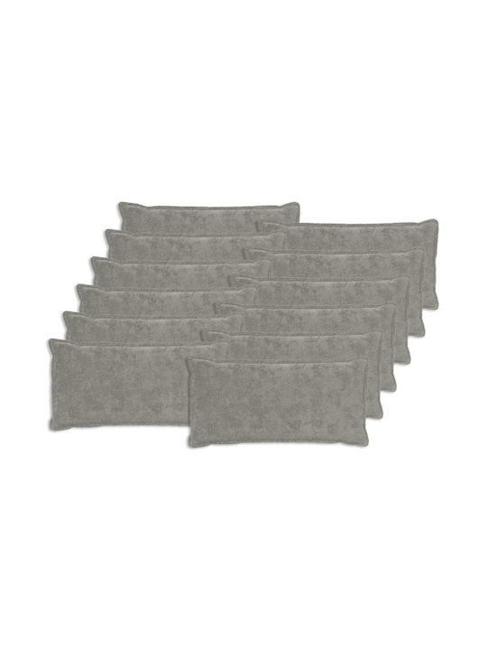 vidaXL Decorative Pillow Case Houten Light Grey...