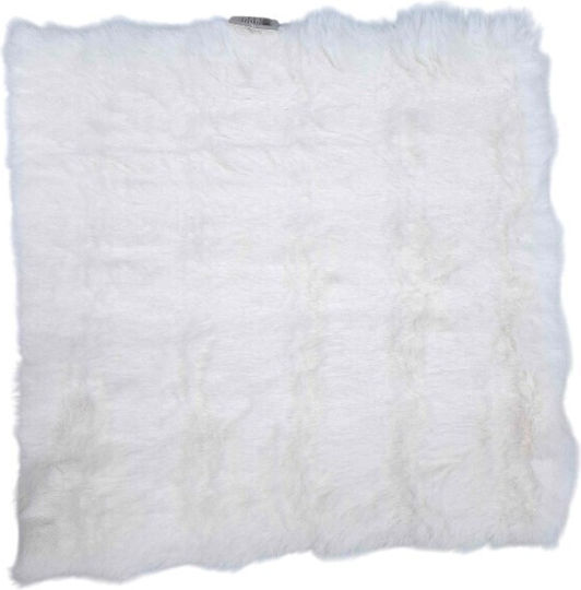 Възглавница за градински стол White 40x40см