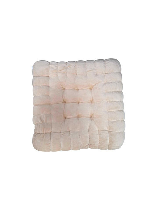 Gartenstuhlkissen Beige 40x40cm