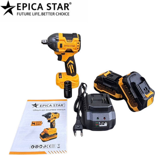 Epica Star EP-11152 Безчетков Гайковерт На Батерия 21V