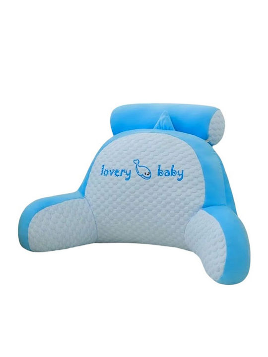 Kinder Wurfkissen Blau 70x50cm