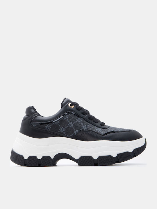 Luigi Flatforms Sneakers Black