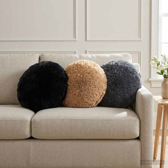vidaXL vidaXL Decorative Pillow Case Heerlen Black 30x30cm