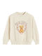Kinder-Sweatshirt Beige
