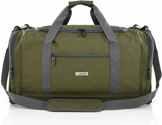 RCM Sack Voyage Green Fabric 66x30cm