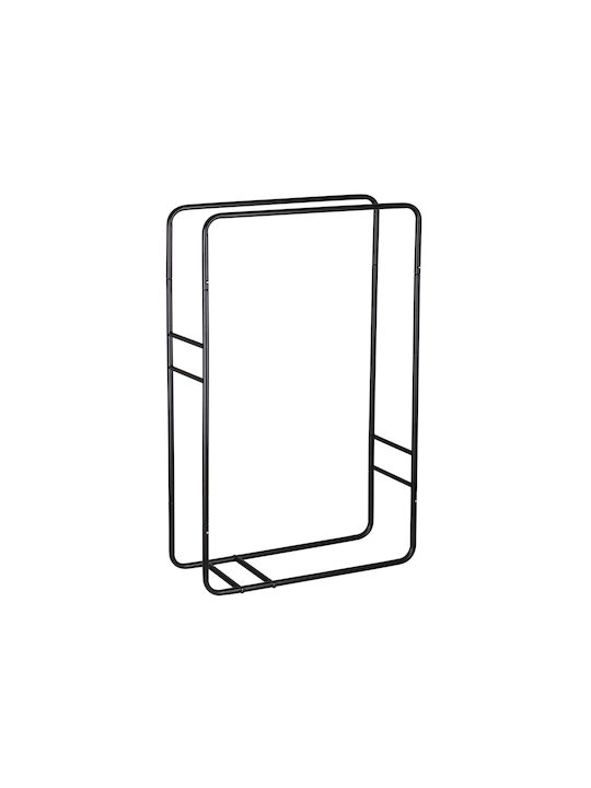 MRShome 48,5x15,5cm Inox Schwarzer Badezimmerhaken & -halter