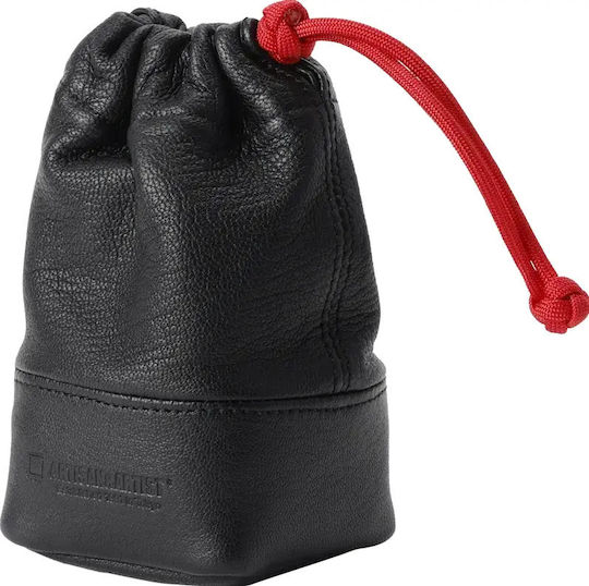 Artisanartist Acam-lpl140 Full Leather Lens Pouch M Black