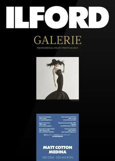 Ilford Hârtie foto Ilford Galerie Mat Cotton Medina 320g A3+ 25 Foi