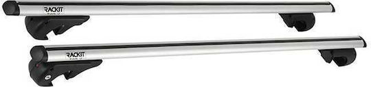 Rackit Rk004 Autodachträger Aluminium 135cm Silber Nissan Qashqai Dualis J11 5 Türen 2014-2017 2 Stück