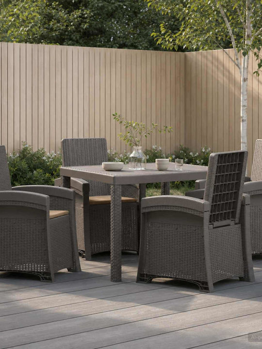 Garten- und Outdoor-Möbelsets 5 Stück Vidaxl mi...