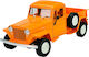 Welly 1947 Jeep Willys Pickup Orange Maßstab 1:24 24116