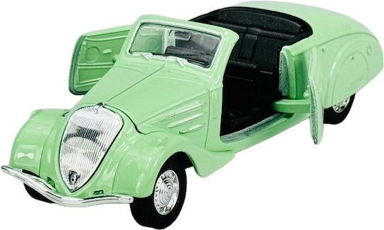 Welly Old Timer 1938 Peugeot 402 Grüne Ohne Dach Maßstab 1:34 98877