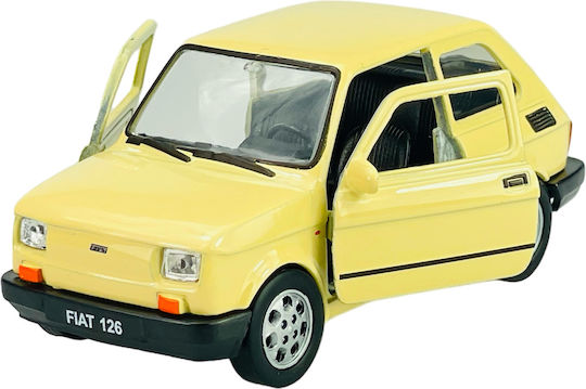 Welly Fiat 126p Μπεζ 1:34 42372