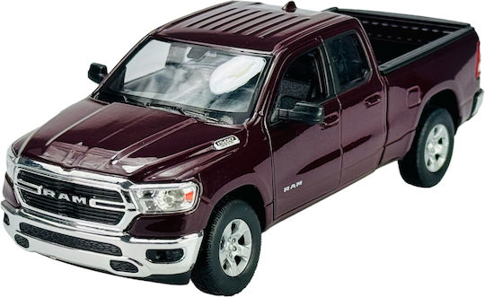 Welly 2019 Dodge Ram 1500 Burgundy Scara 1:27 24104
