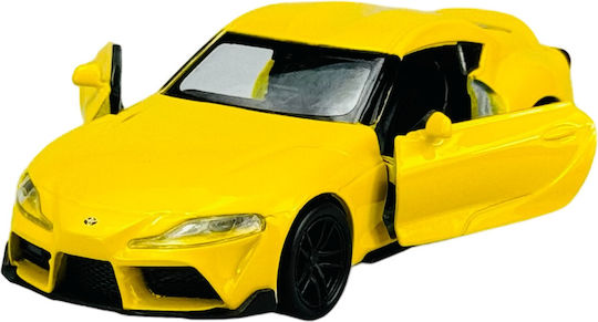 Welly Toyota Supra Statische Modelle Maßstab 1:34 Gelb