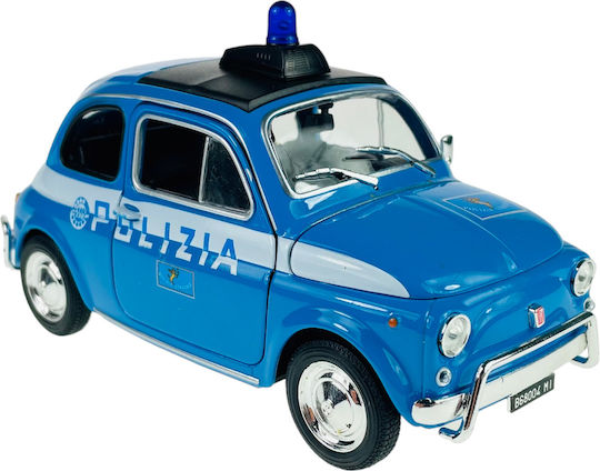Welly Fiat Nuova 500 Police 1:24 22515