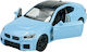 Welly BMW M2 G87 Statische Modelle Mit Klebstoff und Farben Blau Maßstab 1:34 43833