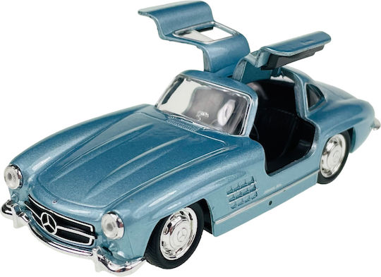 Welly Old Timer Mercedes-benz 300sl Gullwing Μπλε 1:34 43656