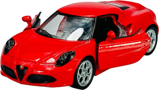Welly Alfa Romeo 4c Κοκκινο 1:34 43676