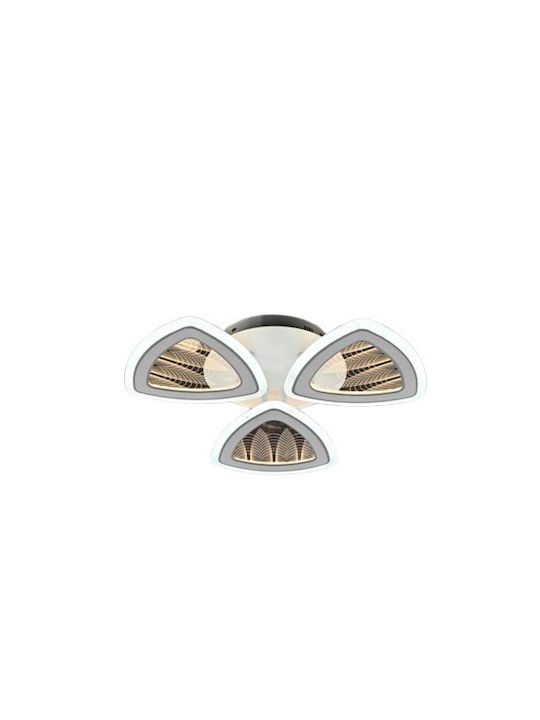Transparent Acrylic Led Ceiling Light 2.4g Wifi Remote Control Light Cool Warm Neutral Adjustable Intensity Code:g16745/3 Transparent Acrylic Led Ceiling Light 2.4g Wifi Remote Control Light Cool Warm Neutral Adjustable Intensity Code:g16745/3
