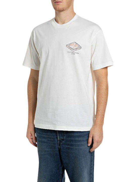 Tricou Replay Alb