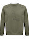 Sweatshirt Organic Unisex " Addicted To Music " Khaki