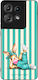 Калъф Sonique Stripe Stories Series Motorola Ed...