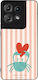 Калъф Sonique Stripe Stories Series Motorla Edg...