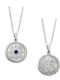 Polytimo Konstantin Halskette Talisman Auge aus Silber