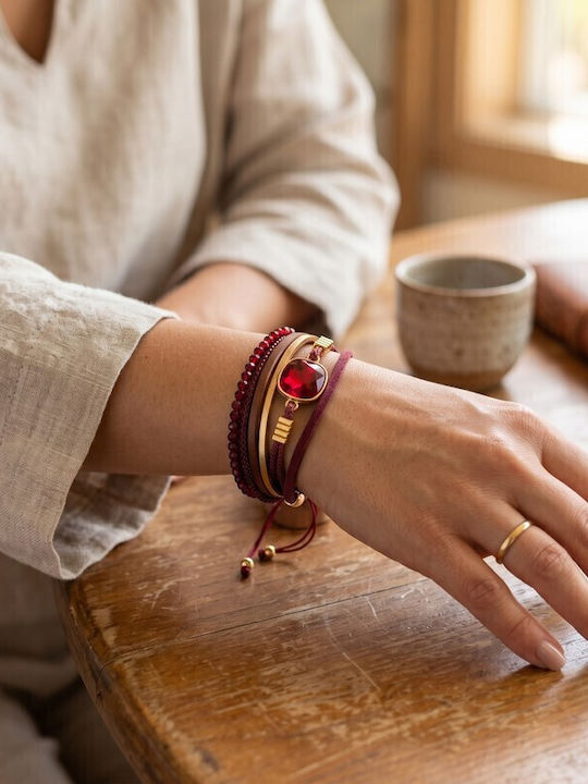 Grekas Women's Macrame Cord Bracelet