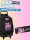 Sevenworld School Set Kpop Demon Hunters + Pencil Case Barrel