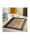 Covor Rectangular Din Bumbac Albastru 120x180cm