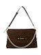 Women's Shoulder Bag Suede Brown