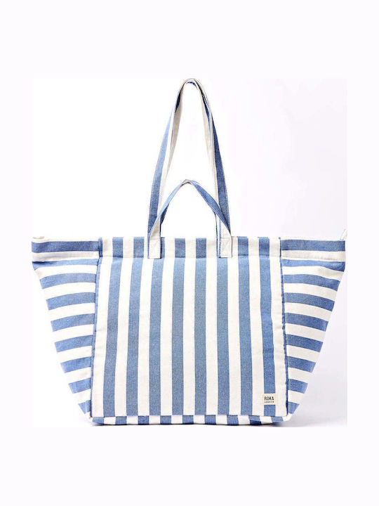 Roka Geantă Dama Din Material Stil Tote Rucsac Albastru