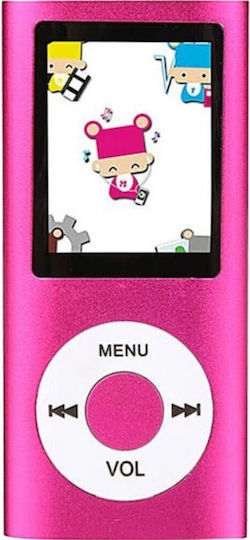 MP4-Spieler 8GB mit TFT-Bildschirm 1,8" Fuchsie