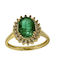 Kontopoulos Damentagring mit Zirkon aus Gold 14K