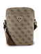 Triangle Logo Herren Tasche Schulter / Crossbody Braun