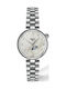 Tissot Desir Ceas Dama 29.6mm Baterie Cu Brățară Argintie Din Oțel