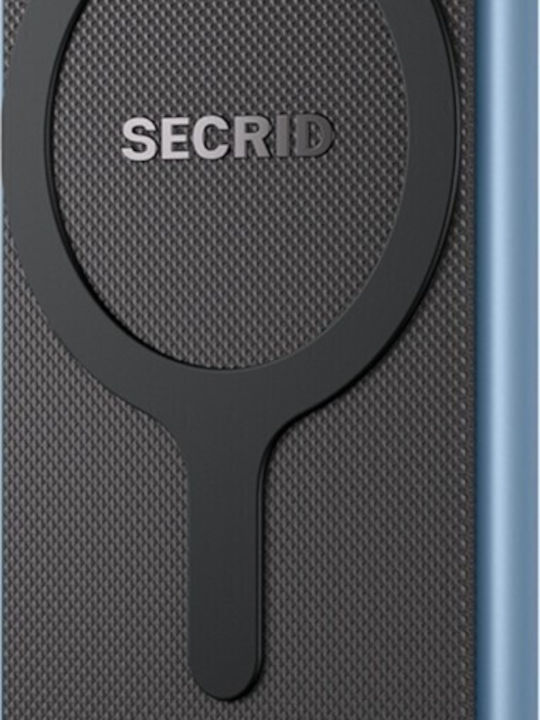 Premium Cardprotector+ Portofel Bărbați pentru Carduri cu RFID Albastru