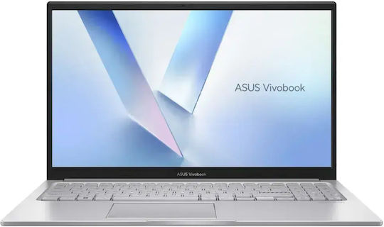 Asus Vivobook 15 X1504MA-BQ055W 15.6" IPS FHD (Core 7-350/16GB/512GB SSD/W11 Home) Cool Silver (GR Keyboard)