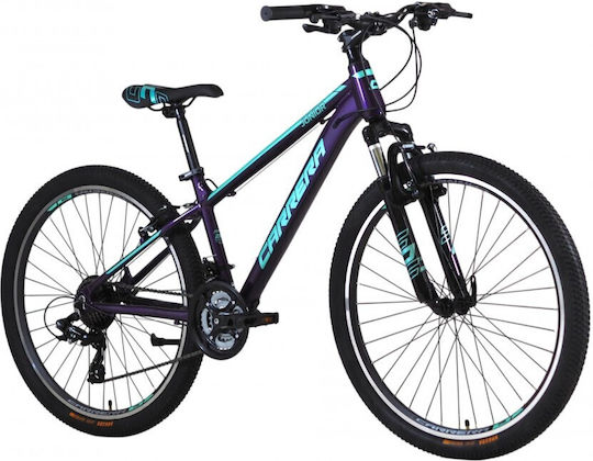 Carrera Junior 26" 2026 Turquoise Mountain Bike with Speeds