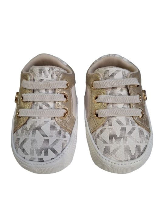 Michael Kors Baby Soft-Sole Sneakers Gold