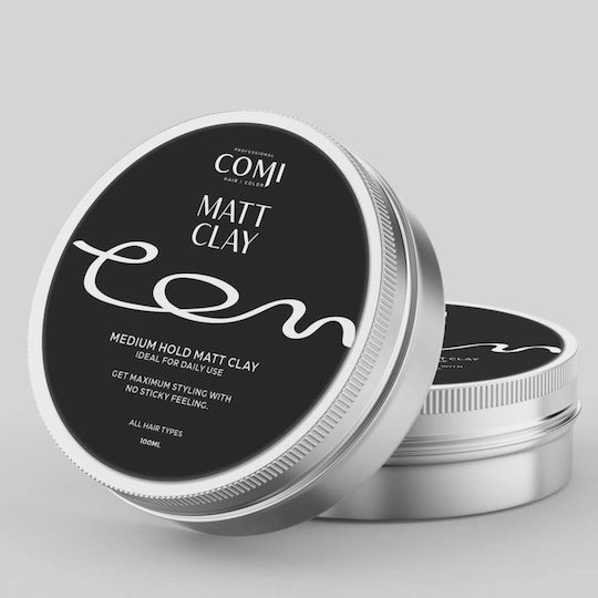 Comi Clay for Medium Hold & Matte Finish 100ml