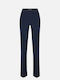 Damen Stoffhose Dunkelblau