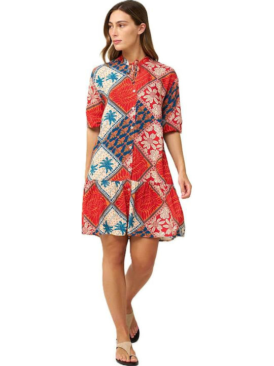 Vamp Rochie de vară Multicoloră
