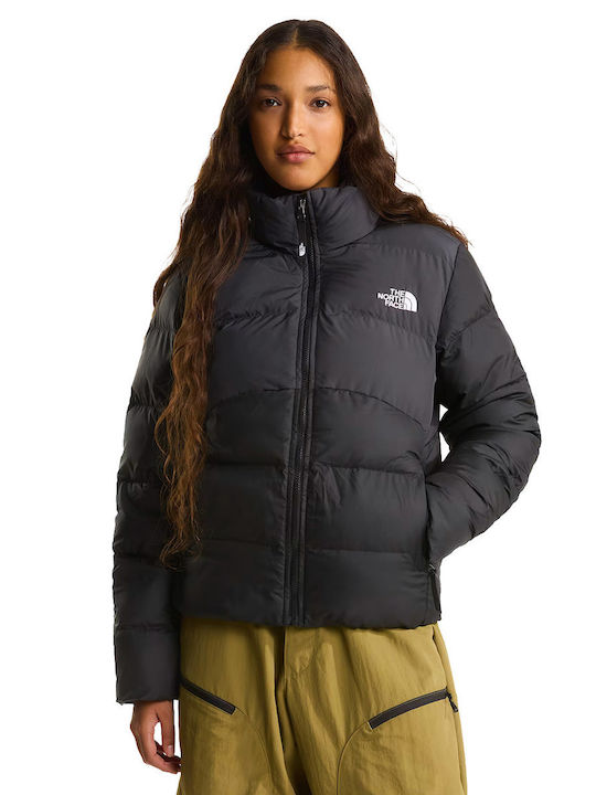 Saikuru Късо Дамско Puffer Якето За Зима Черно